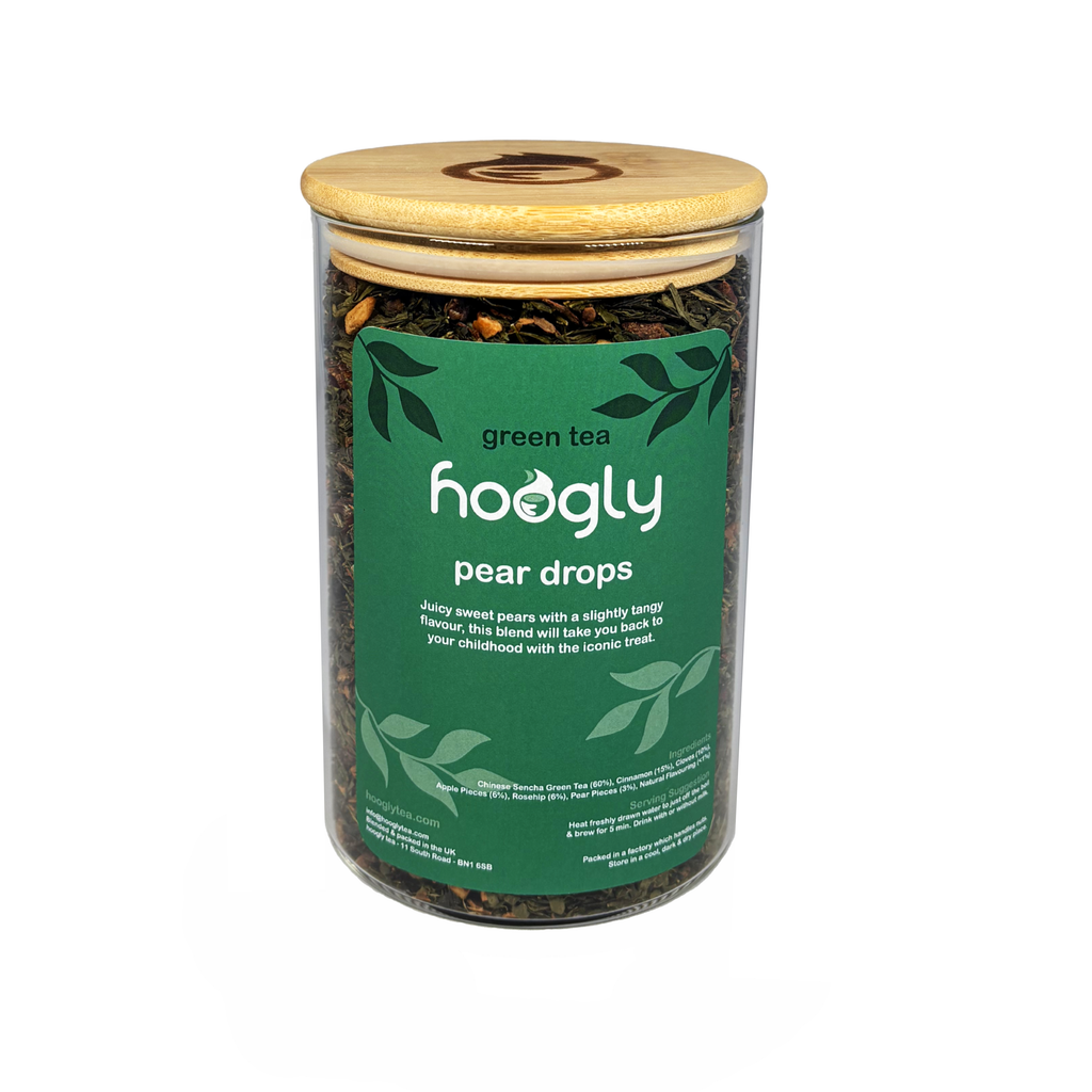Pear Drops - Green Tea - 250g Loose Leaf with Jar