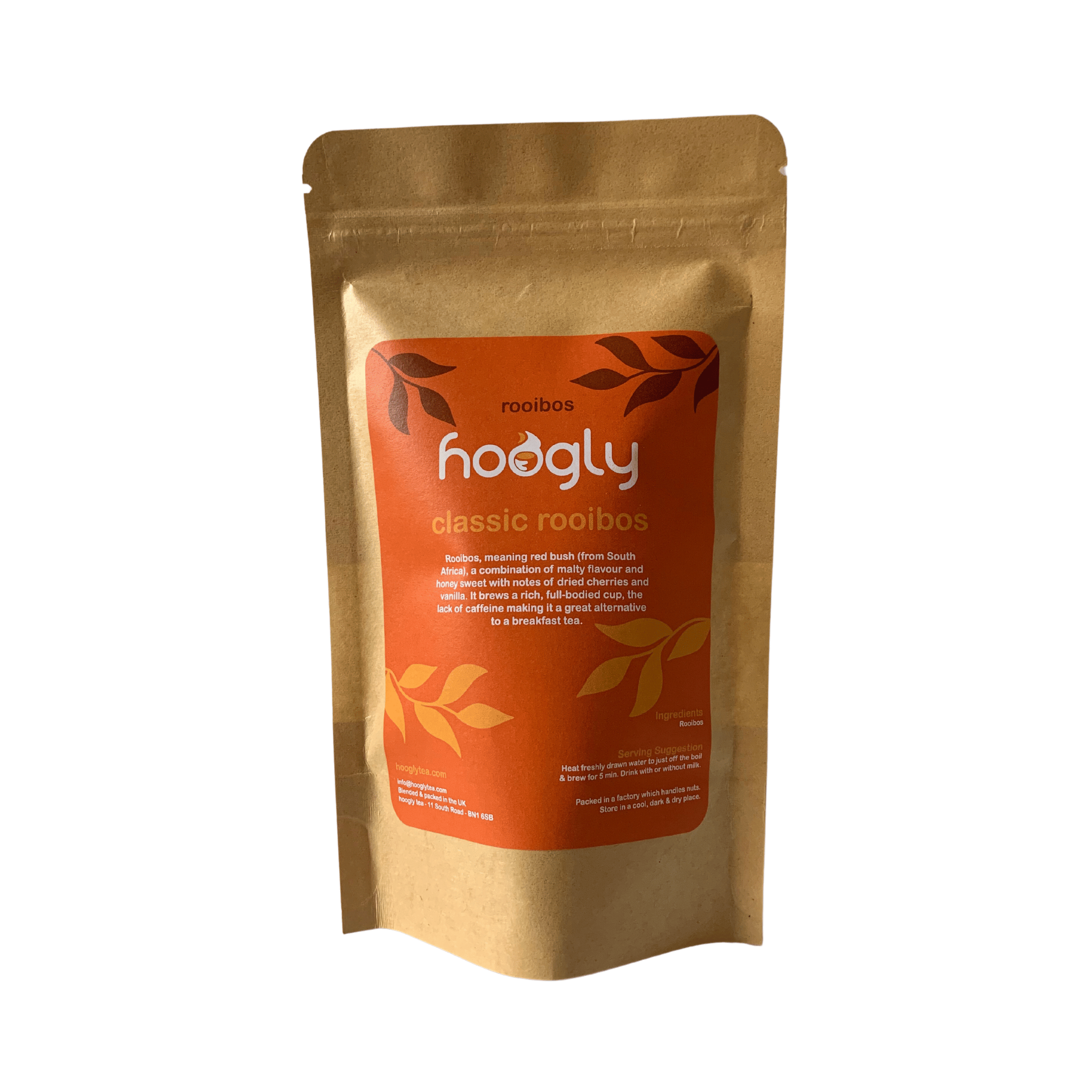 Translucent Rooibos Pouch Classic Rooibos - Rooibos - 15 Bag Pouch – Hoogly Tea