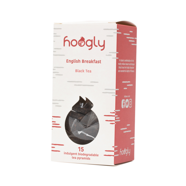 English Breakfast - Black Tea - 15 Bag Box – Hoogly Tea