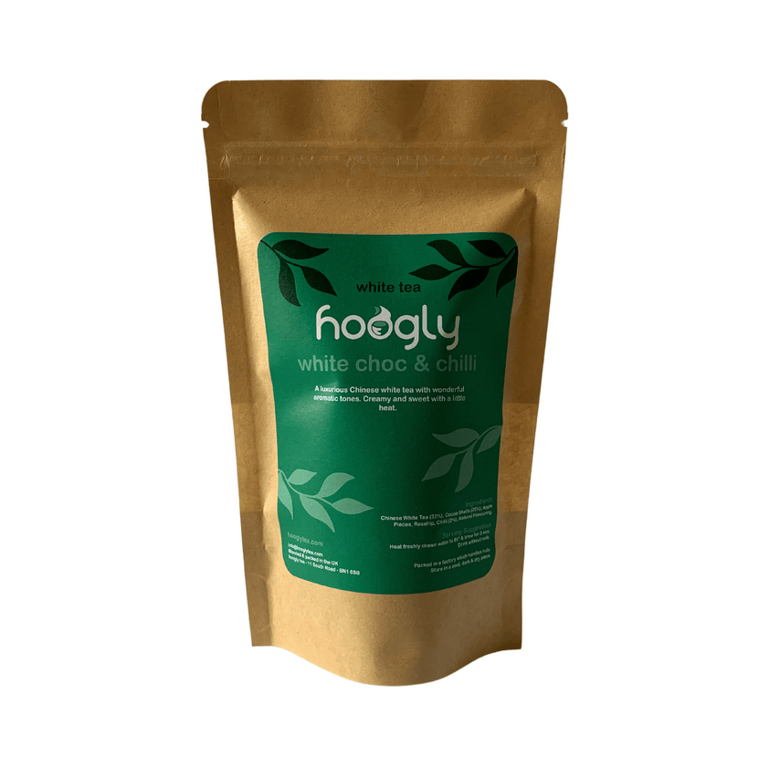White Choc & Chilli - White Tea - 15 Bag Pouch – Hoogly Tea
